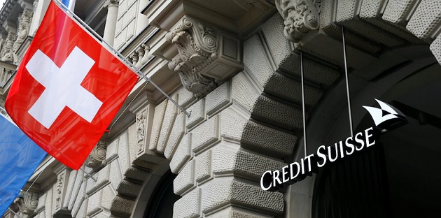 Credit Suisse заяви в понеделник че има 61 милиарда швейцарски